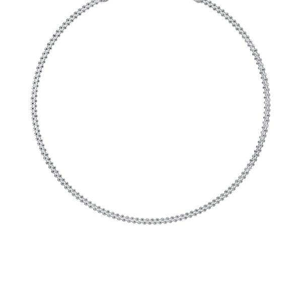 Колье-чокер из серебра